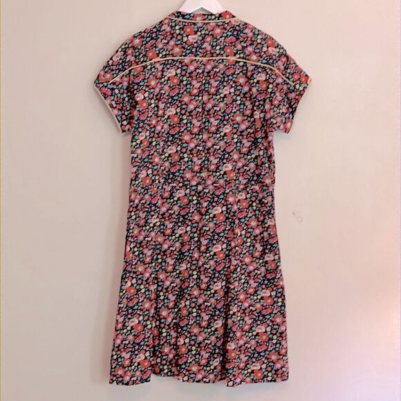 Saint Geraldine Hope Dress in Orange Blossom Floral Print Dress size large - Picture 4 of 12